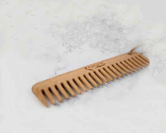 Natural by HIllbrush Wide Tooth Comb