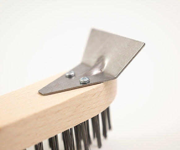 Wire Scratch Brush with Scraper - 1020/4S