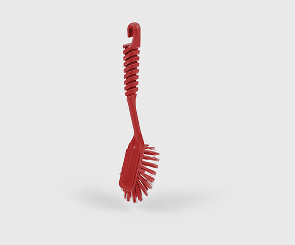 Dish Wash Brush, Red - Medium - DW1090R