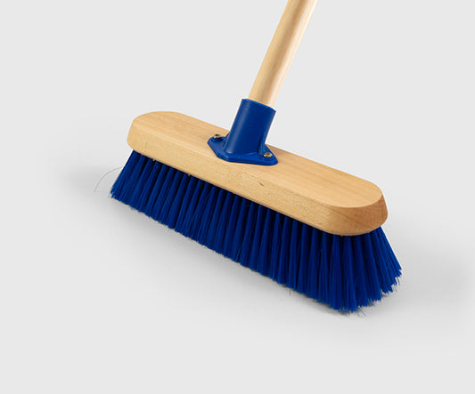 Sweeping Broom - Finest soft - G44B fitted with socket and handle