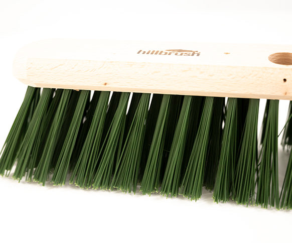 Platform Broom - Industrial Stiff - H13/3 with fitted handle