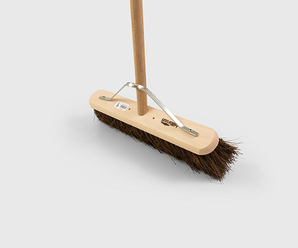 Platform Broom - Finest Stiff - H3/3 with fitted handle