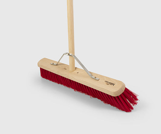 Platform Broom - Industrial Medium - H7/3 with fitted handle