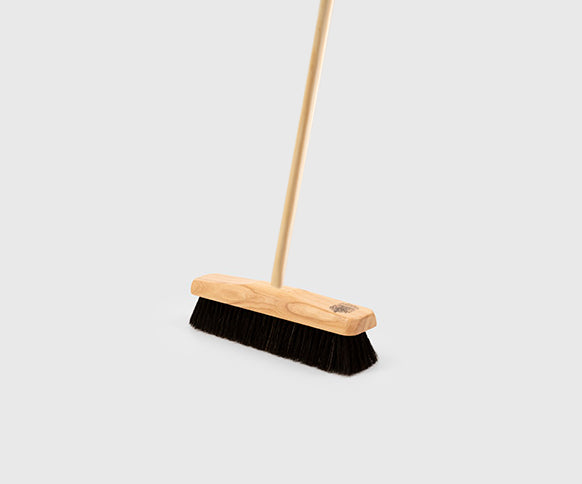 Sweeping Broom - Finest stiff - PB/12 fitted with handle and stay