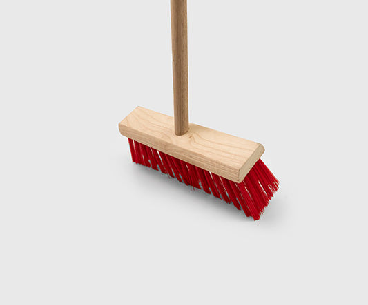 Yard Broom - Value Stiff - VR10 with fitted handle