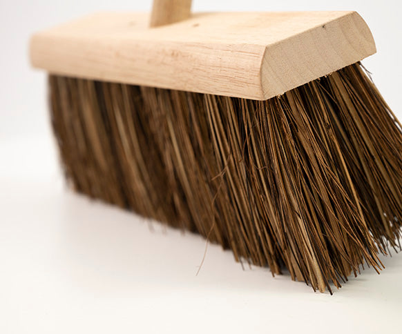 Yard Broom - Value Stiff - VR9 with fitted handle